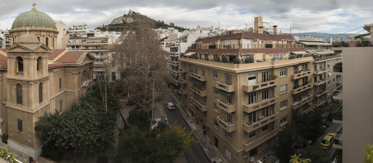 Penthouse In Kolonaki Lägenhet Aten Exteriör bild